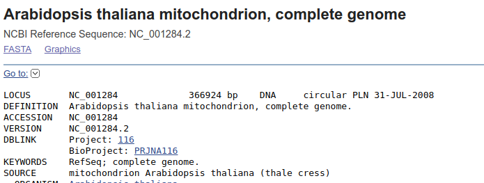 Sekwencja genomu mitochondrialnego